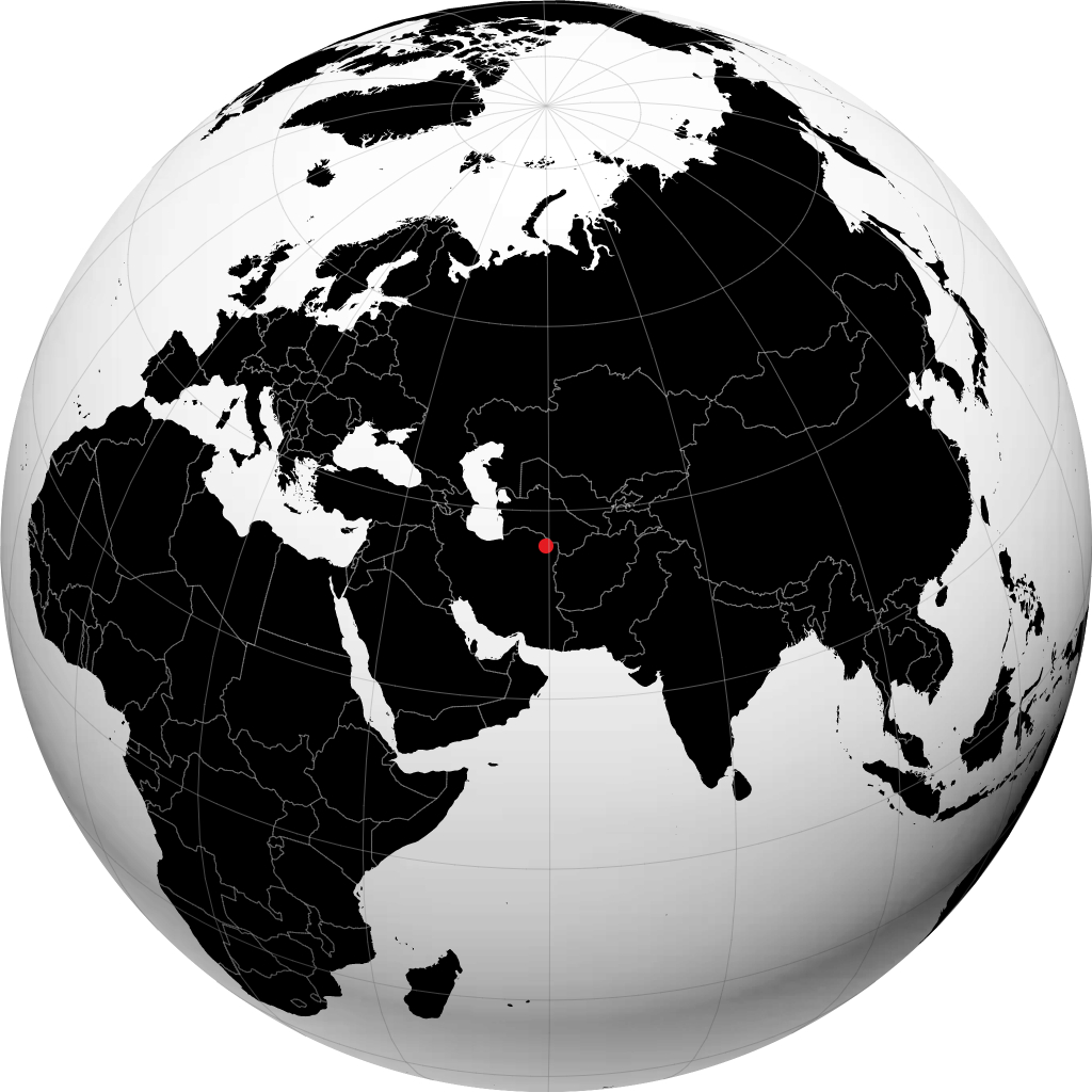 Mashhad di globe