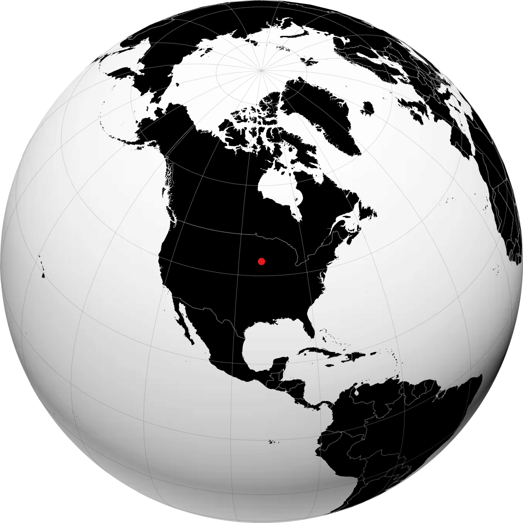 Mason City di globe