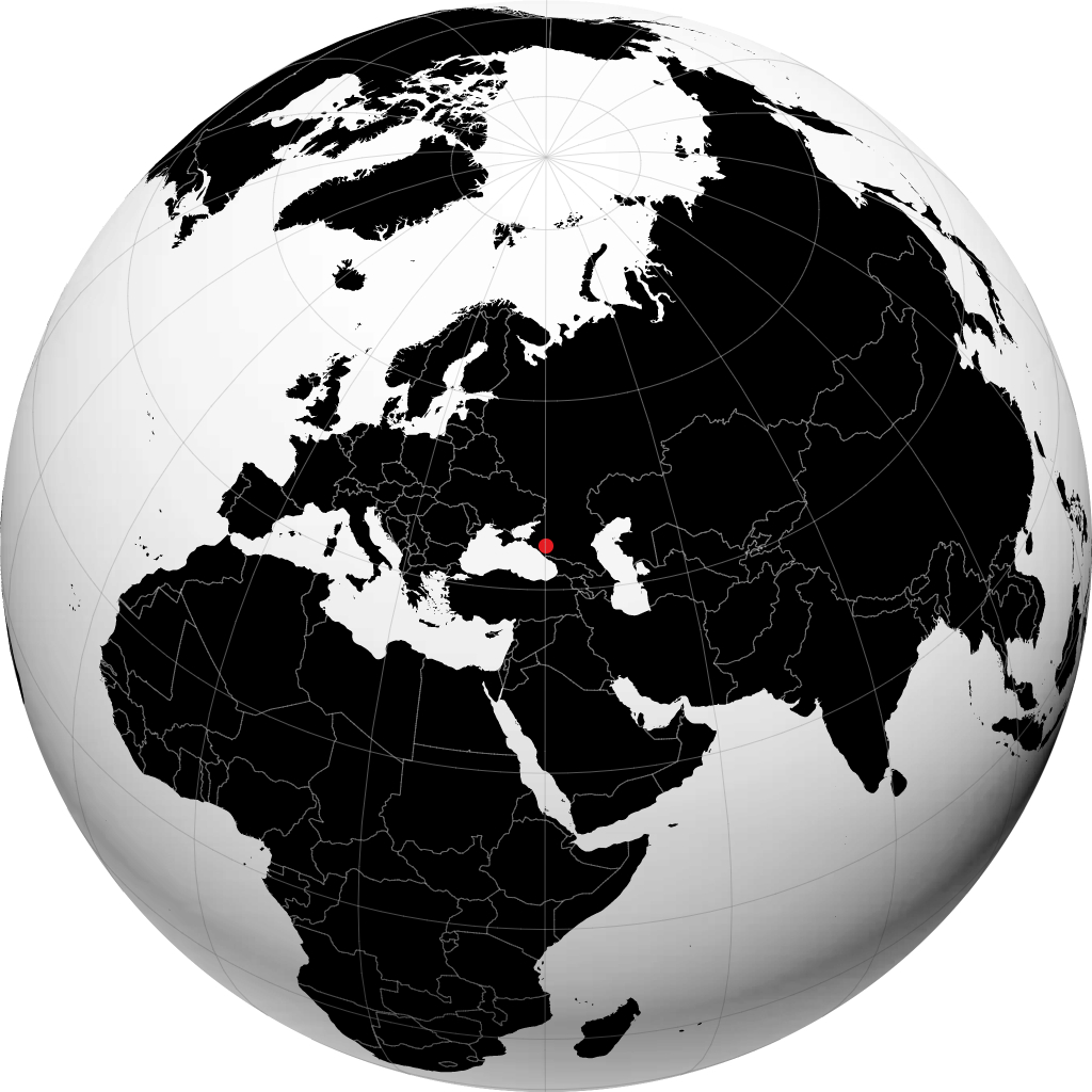 Maykop di globe
