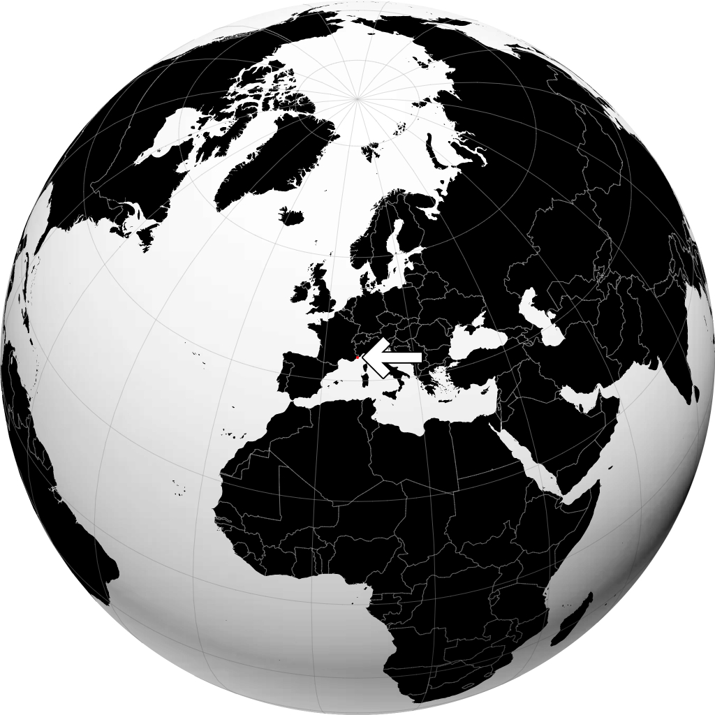 Monako di globe