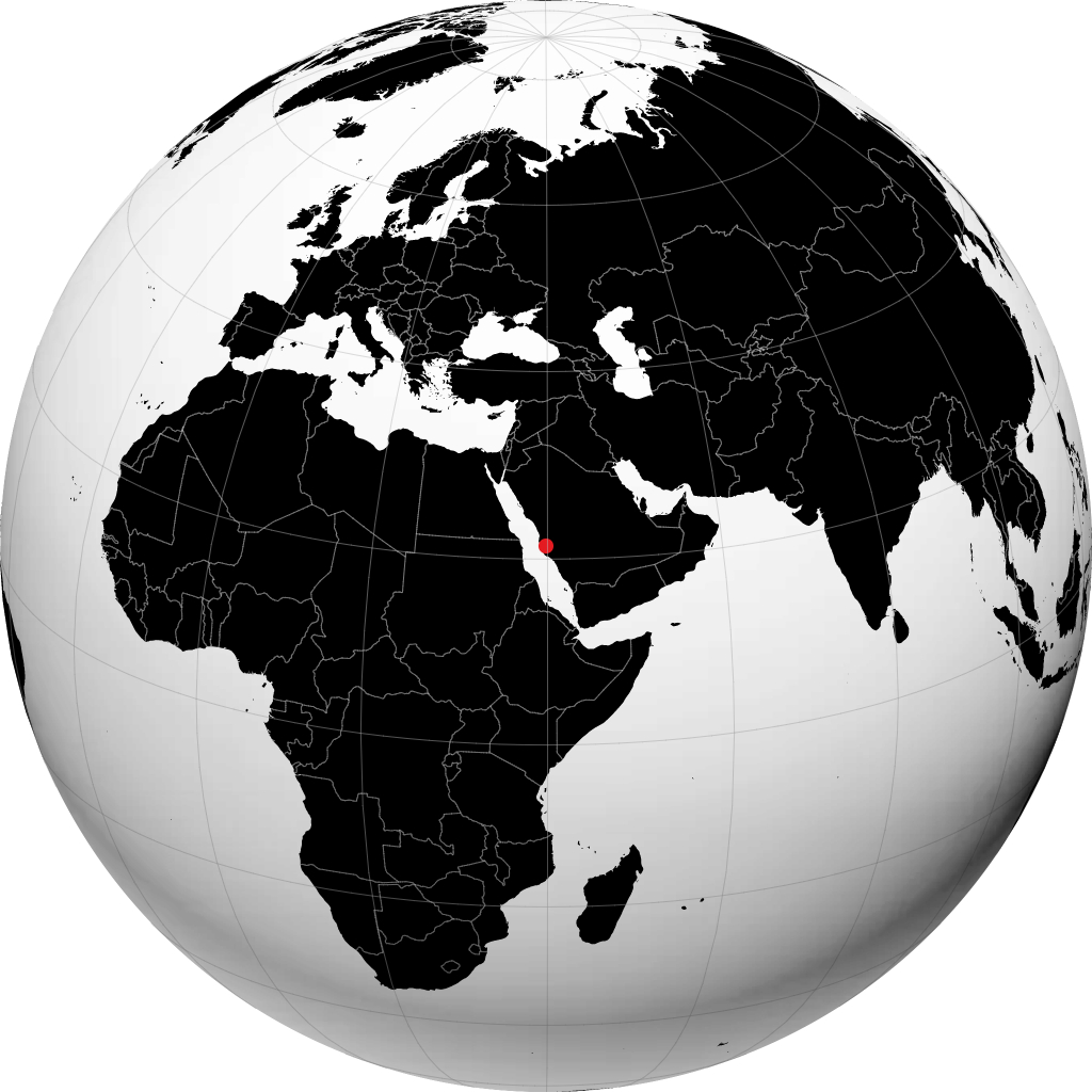 Mekah di globe