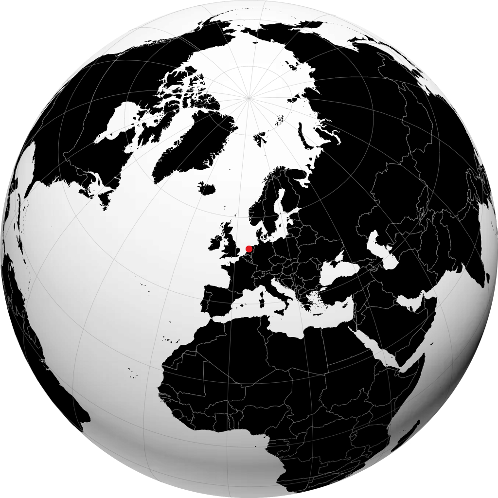 Medemblik di globe