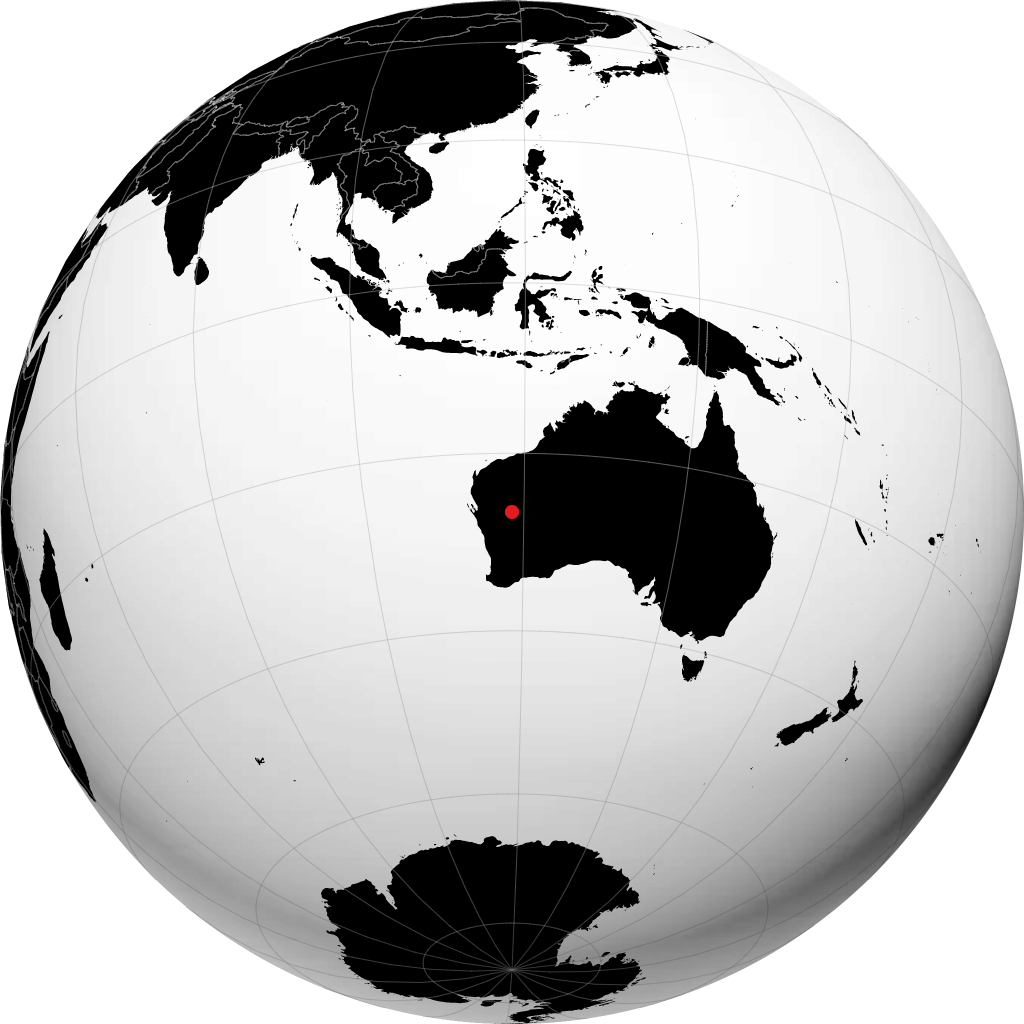 Meekatharra di globe
