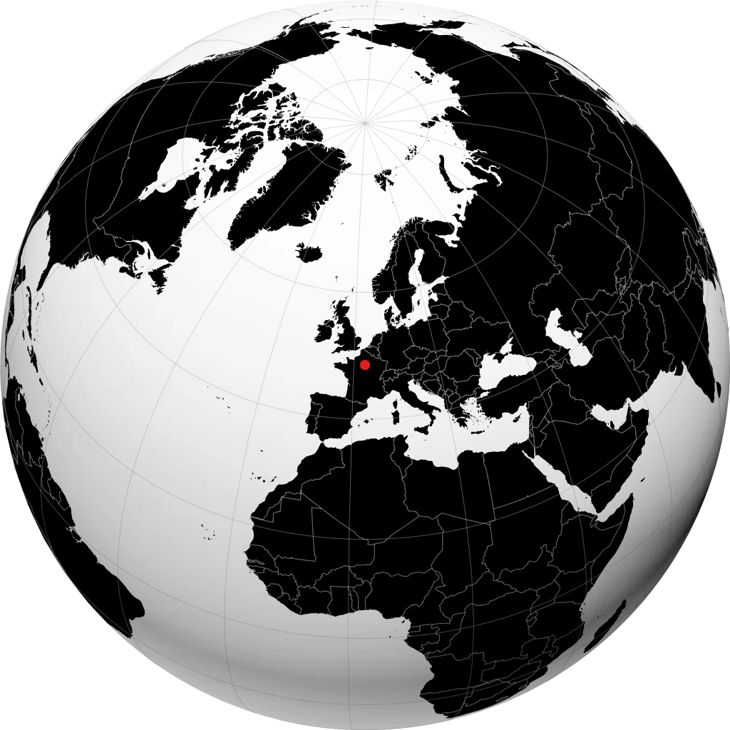 Melun di globe