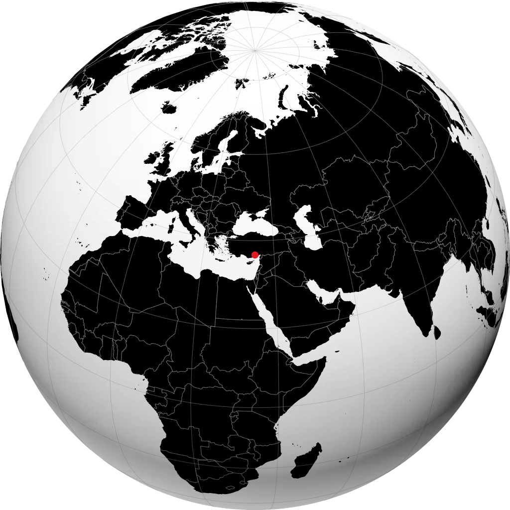 Mersin di globe