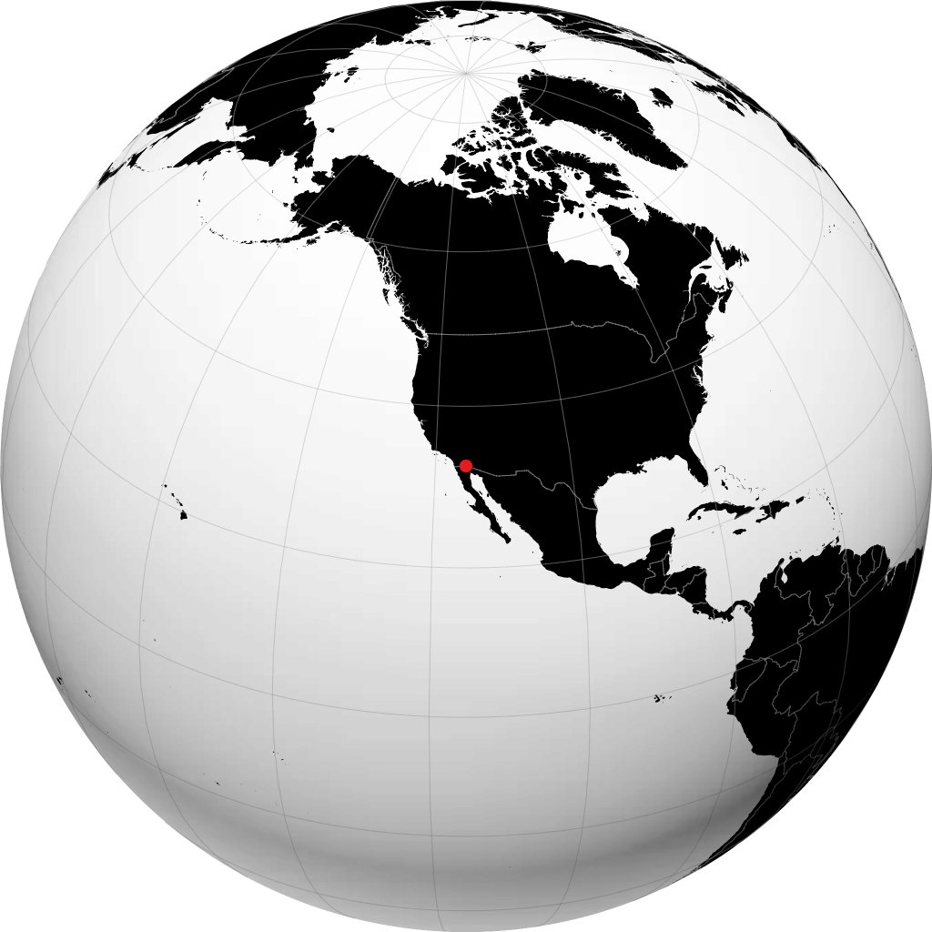 Mexicali di globe