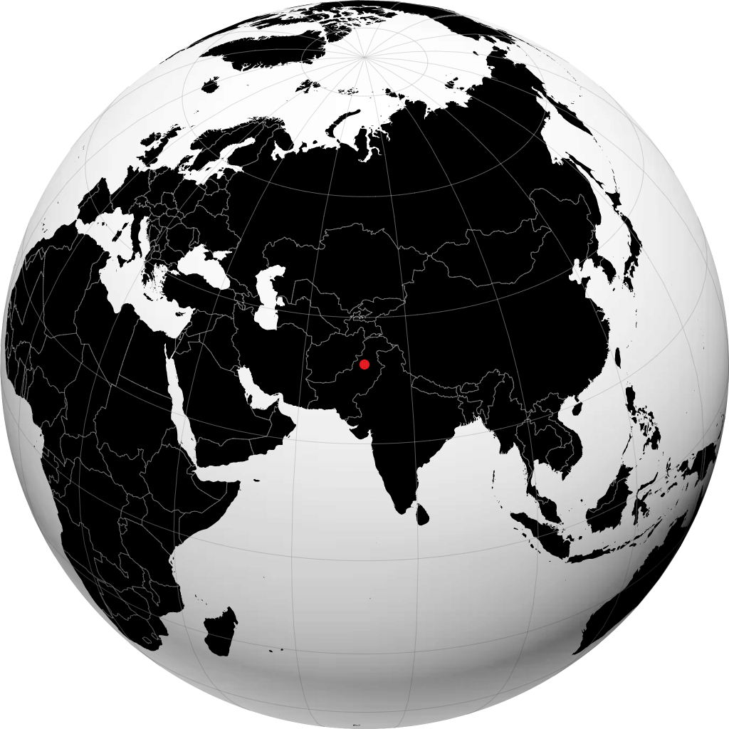 Mianwali di globe