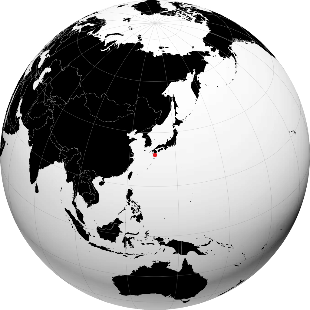 Miyakonojo di globe