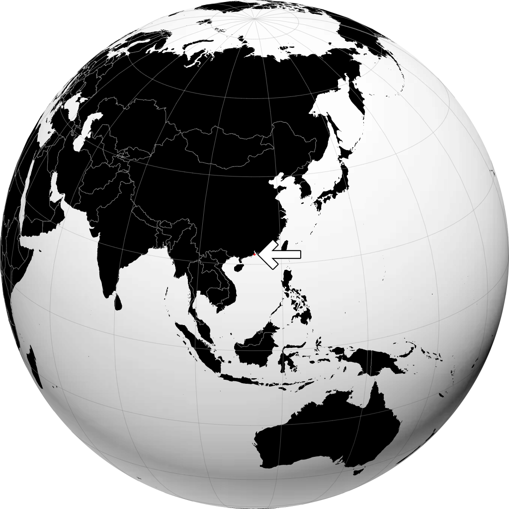 Makau di globe