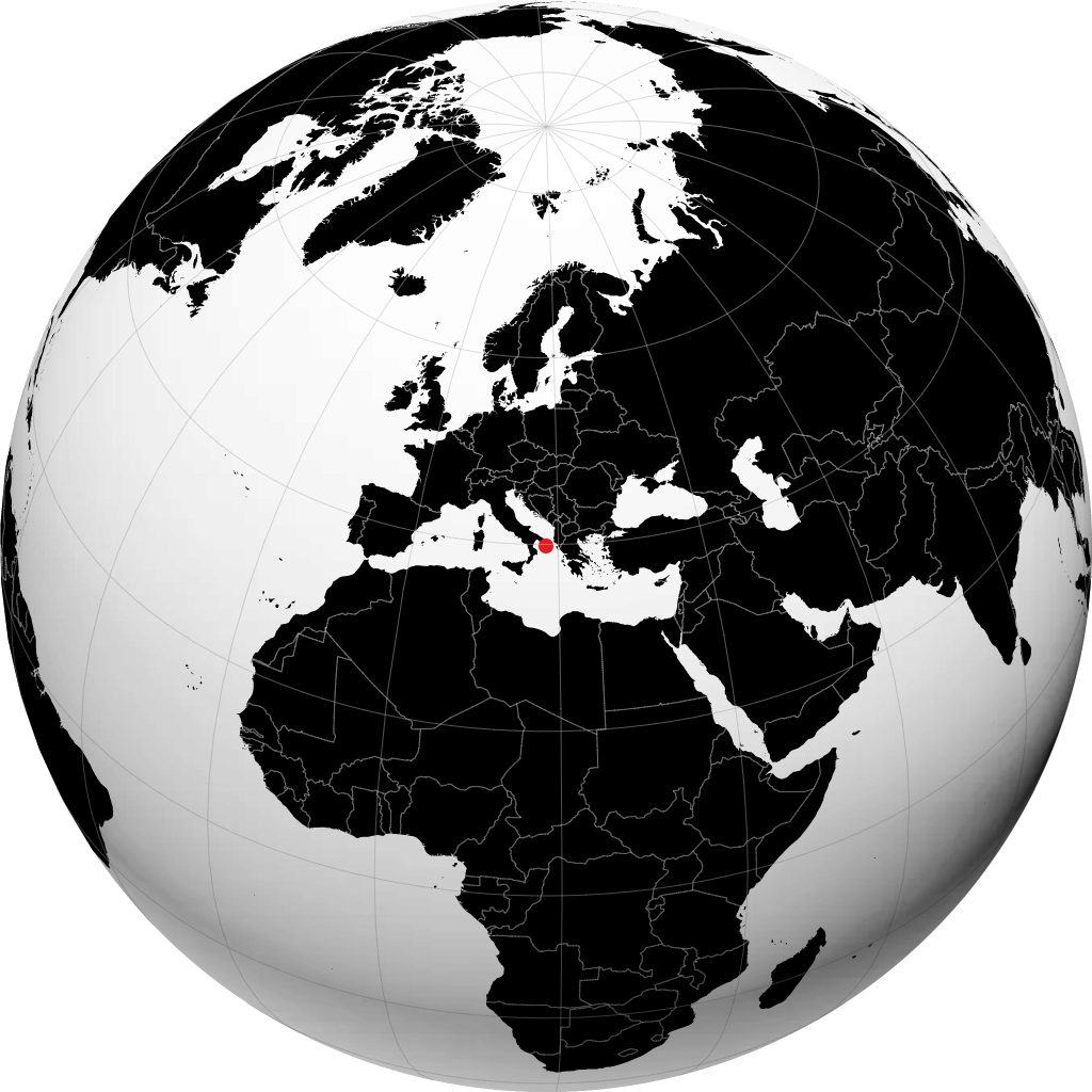 Morciano di Leuca di globe