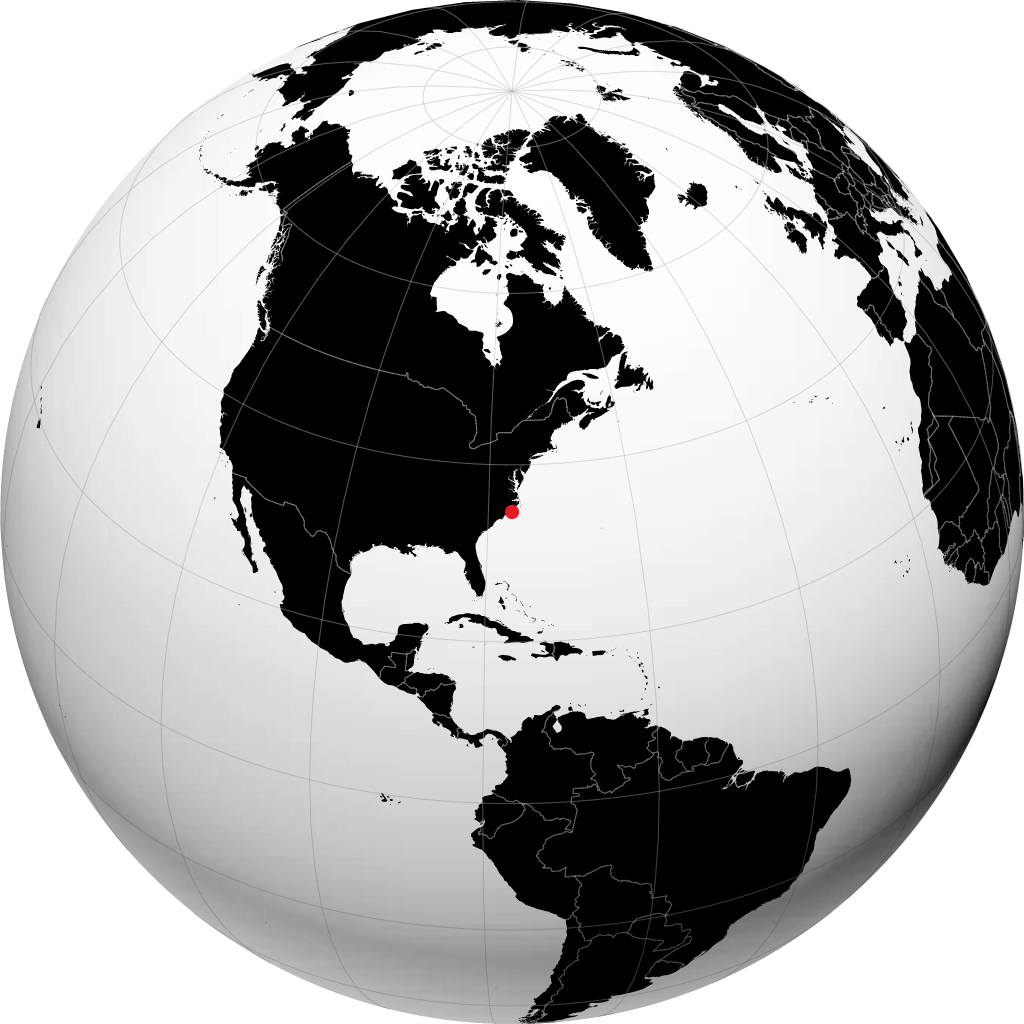 Morehead City di globe