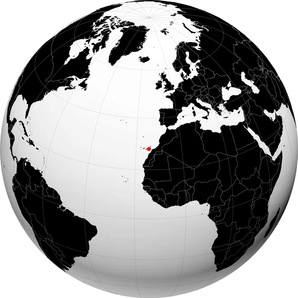 Morro del Jable di globe