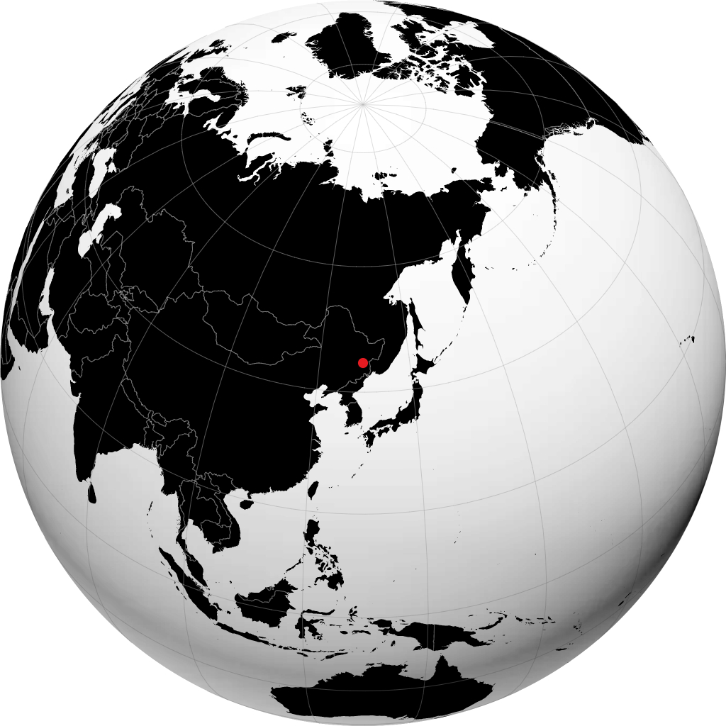 Mudanjiang di globe