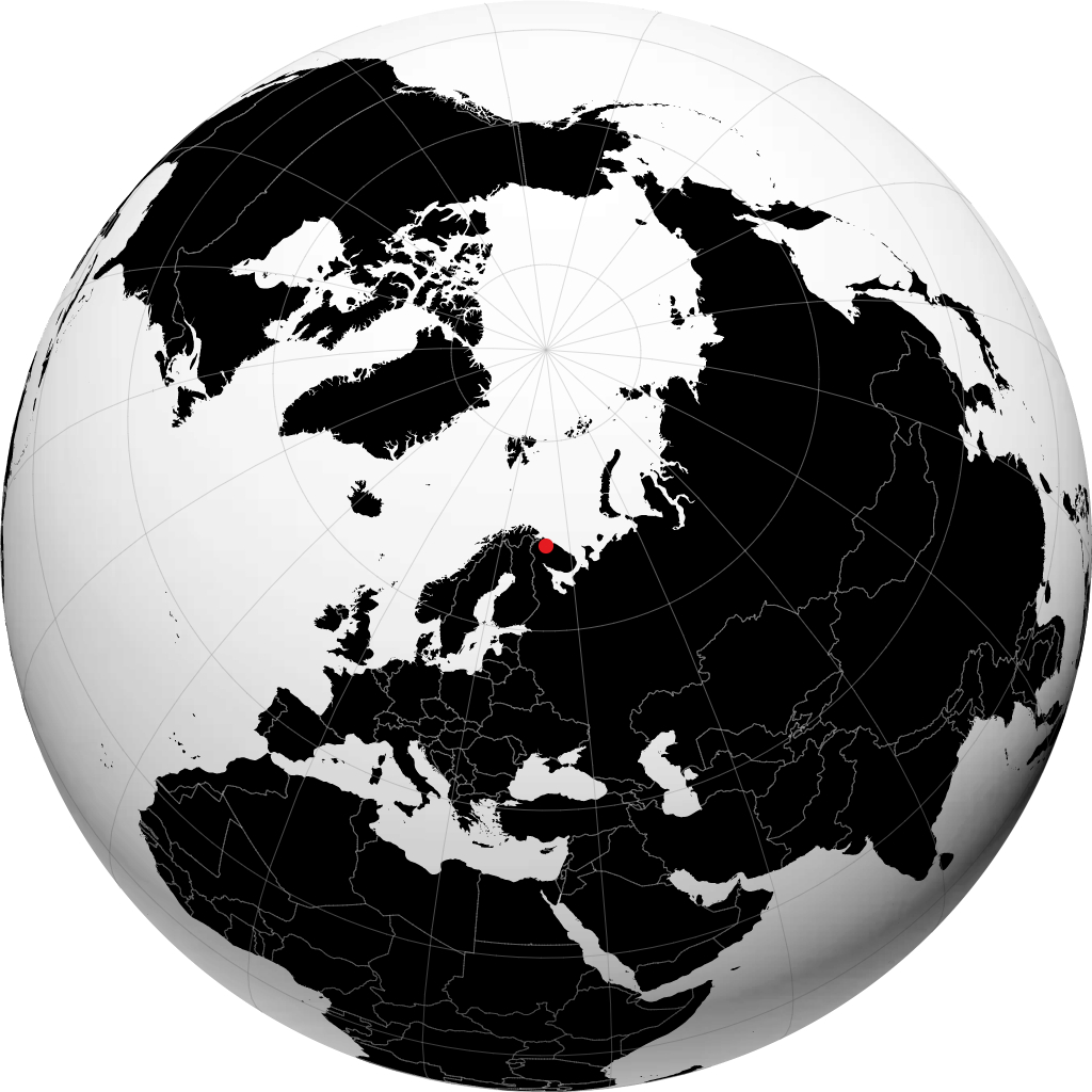 Murmansk di globe