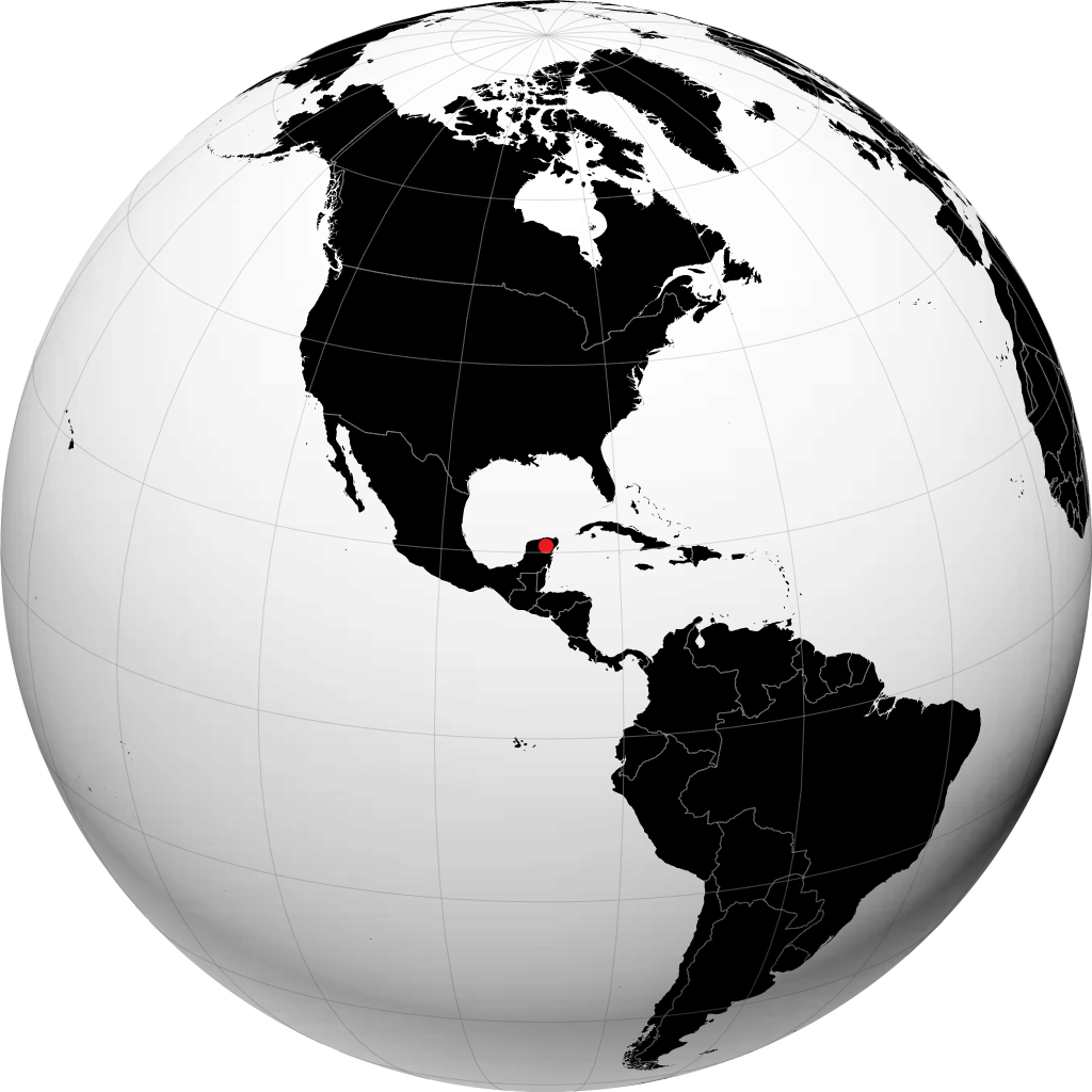 Valladolid di globe