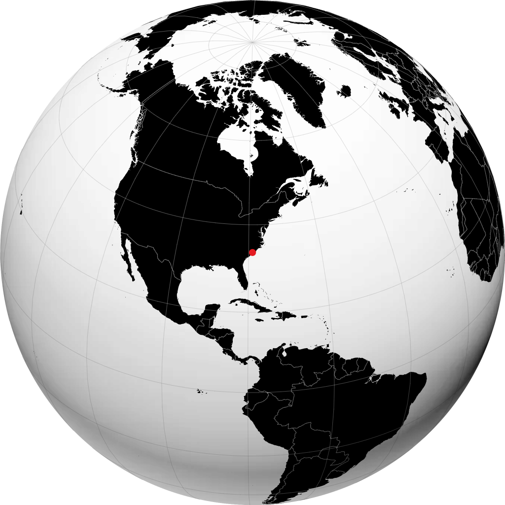 Myrtle Beach di globe