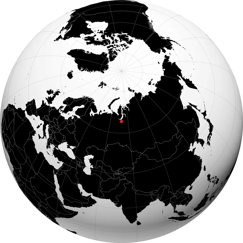 Nadym di globe