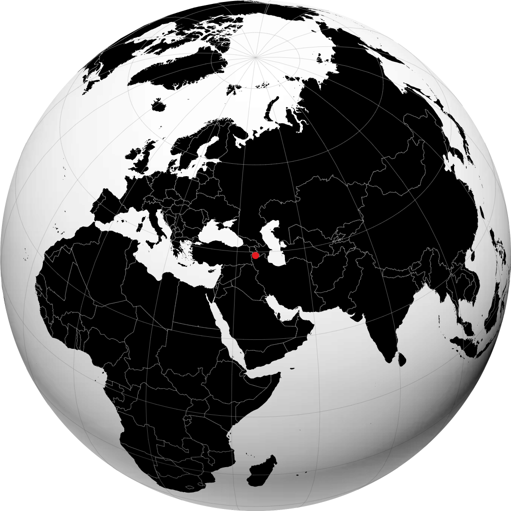 Nakhichivan di globe