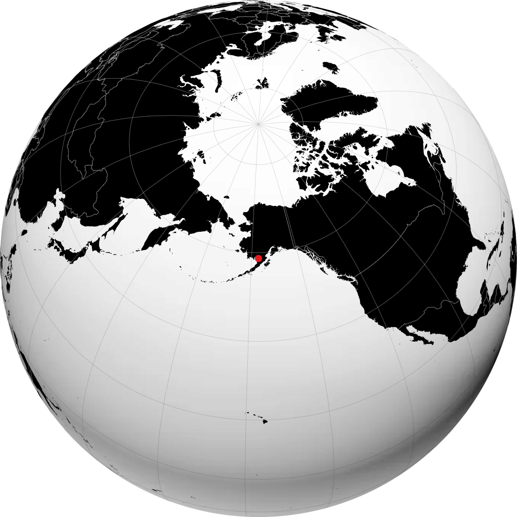 Naknek di globe