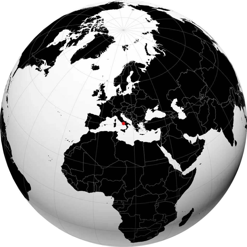Naples di globe