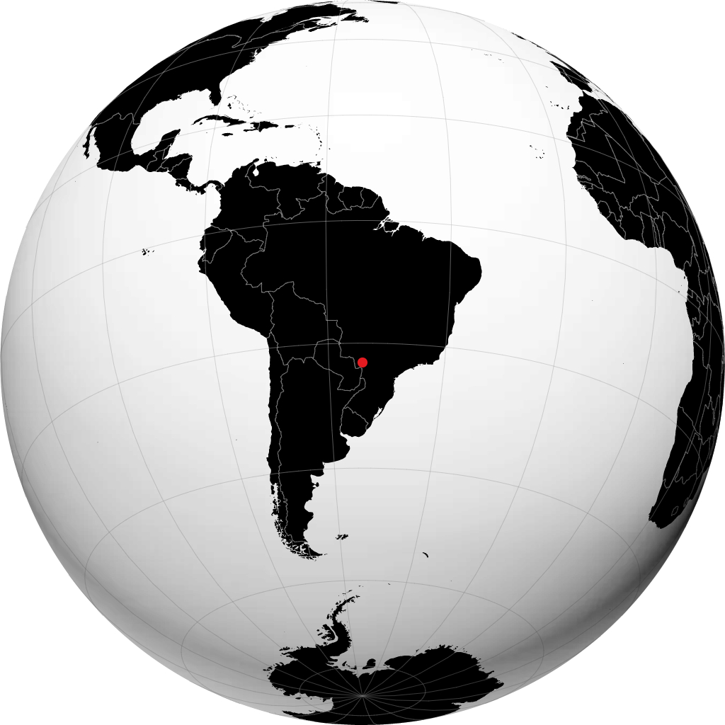 Naviraí di globe