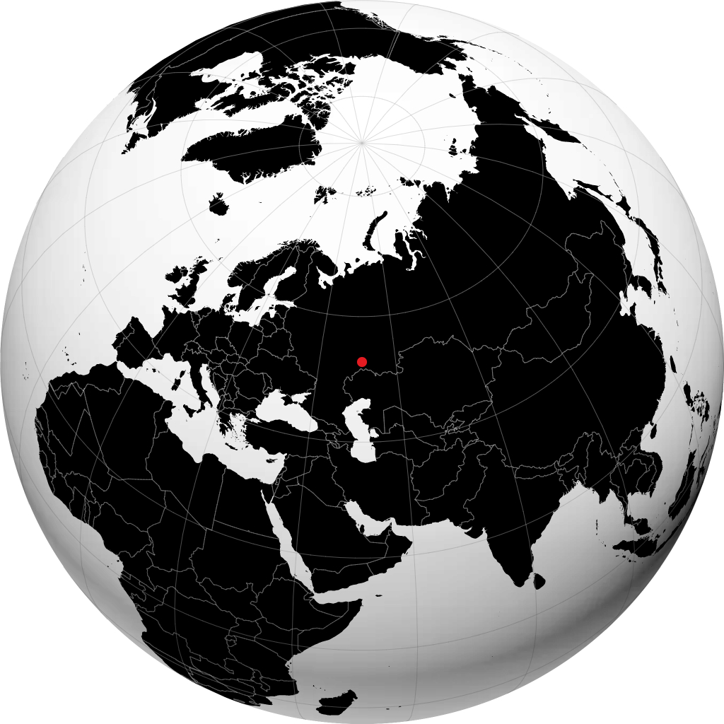 Neftegorsk di globe