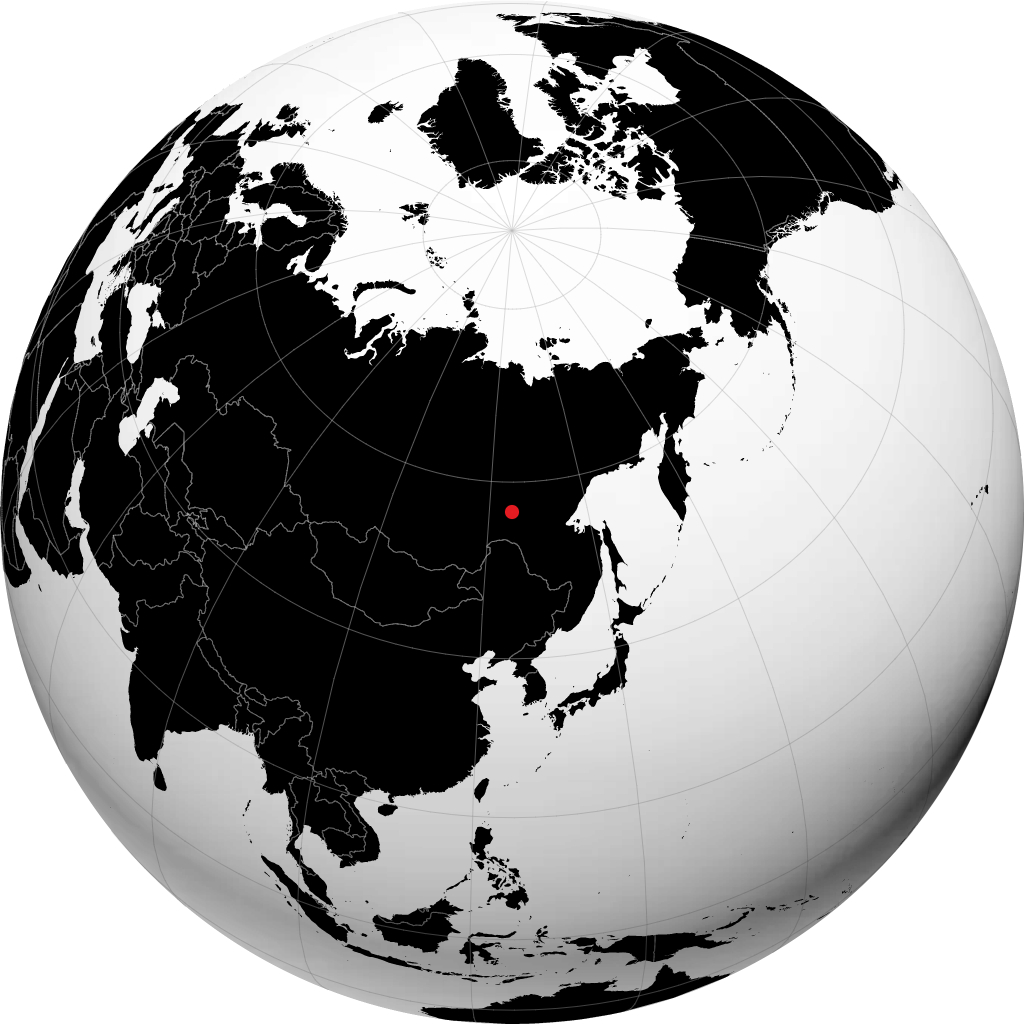 Neryungri di globe