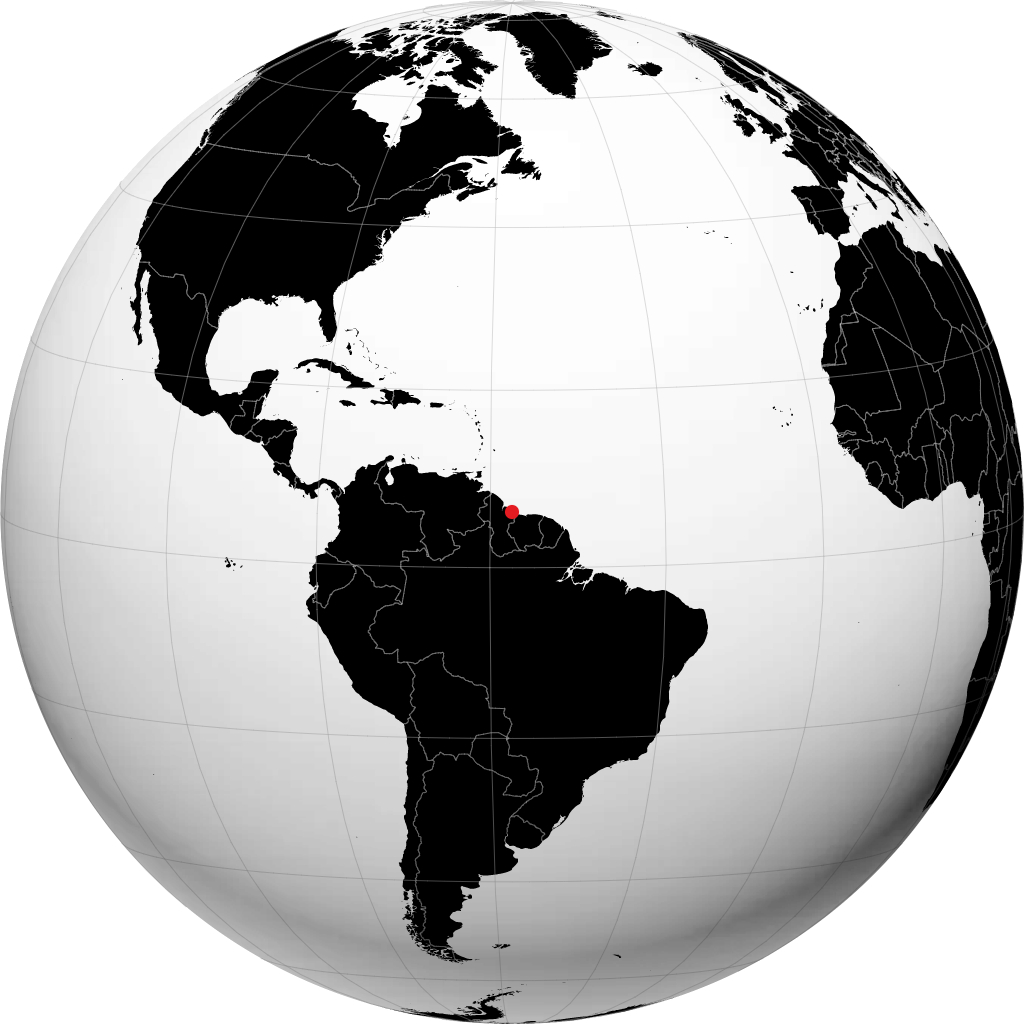 New Amsterdam di globe