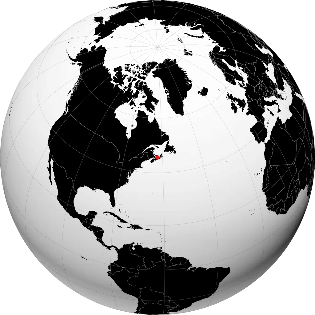 New Glasgow di globe