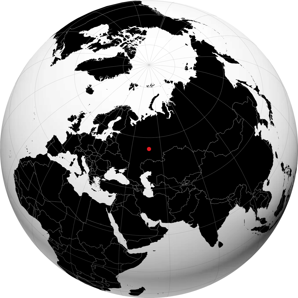 Nizhnekamsk di globe