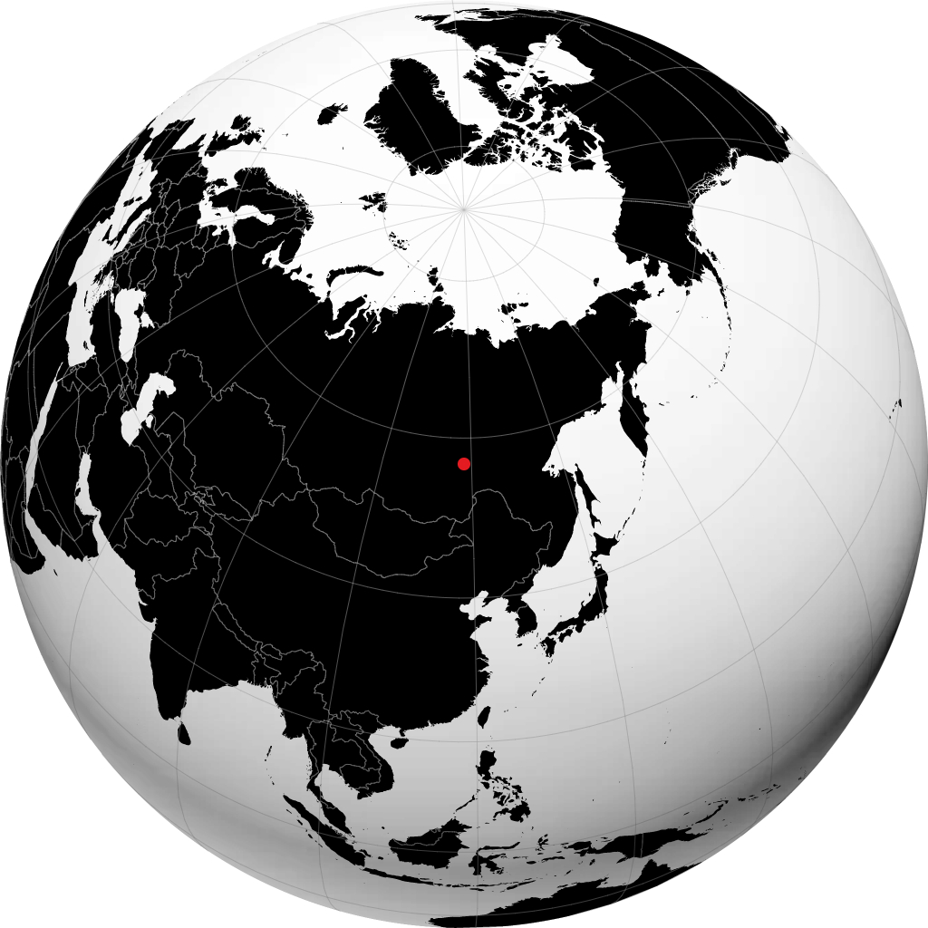 Novaya Chara di globe