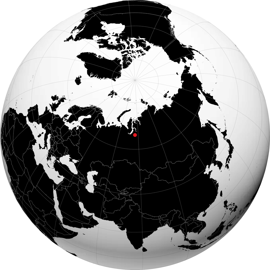Novyy Urengoy di globe