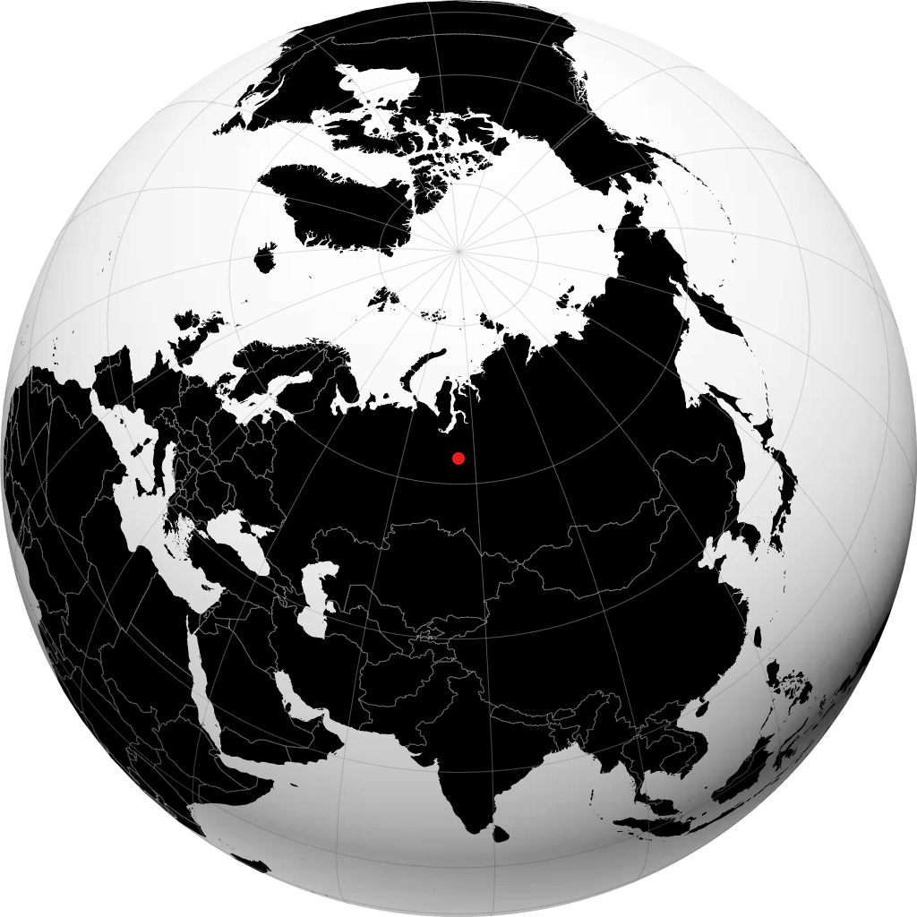 Noyabrsk di globe