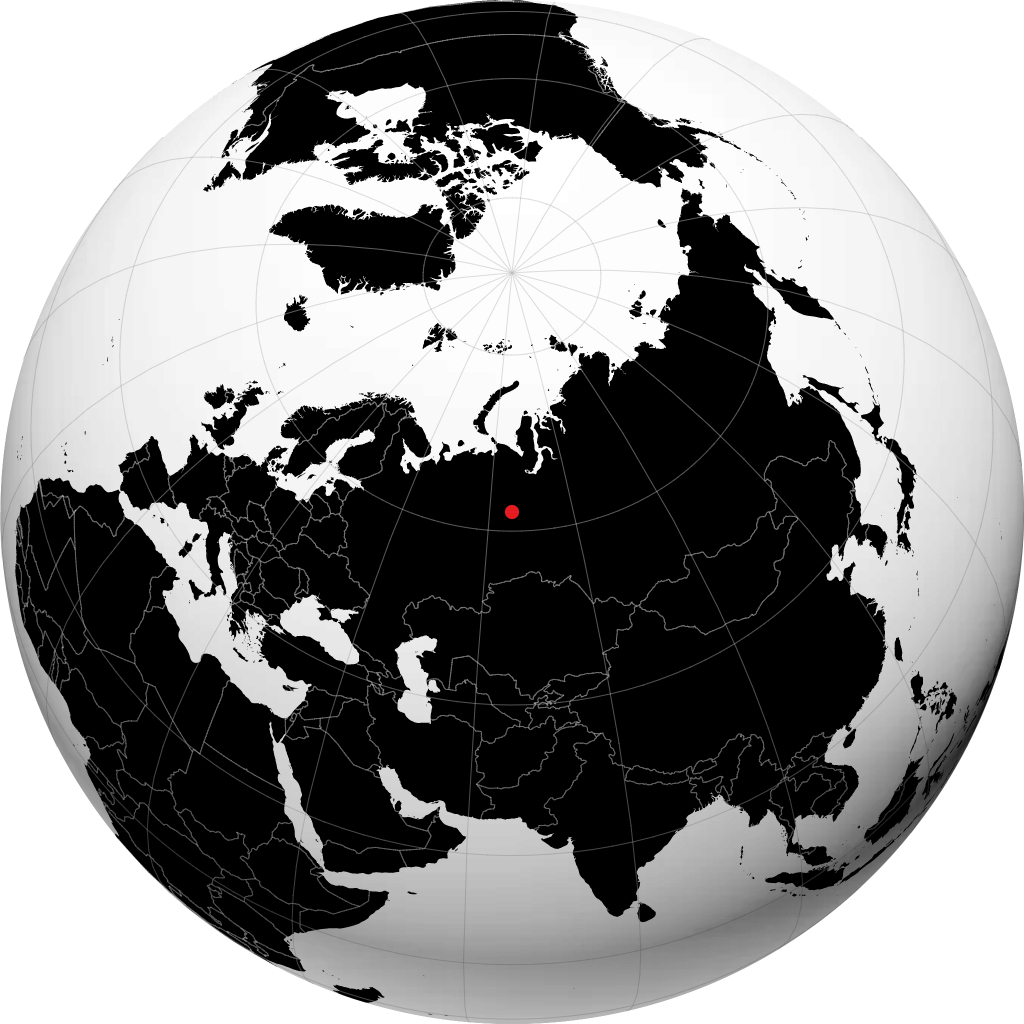 Nyagan di globe