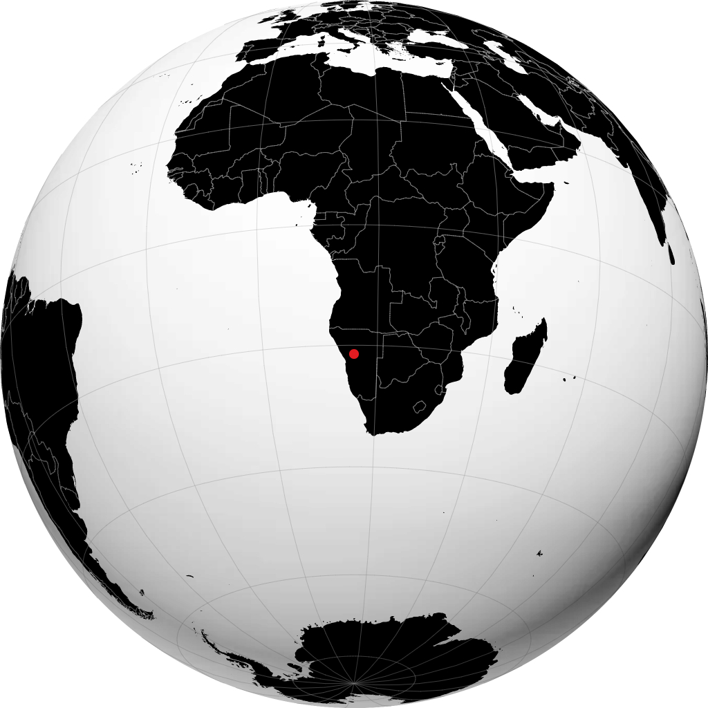Omaruru di globe