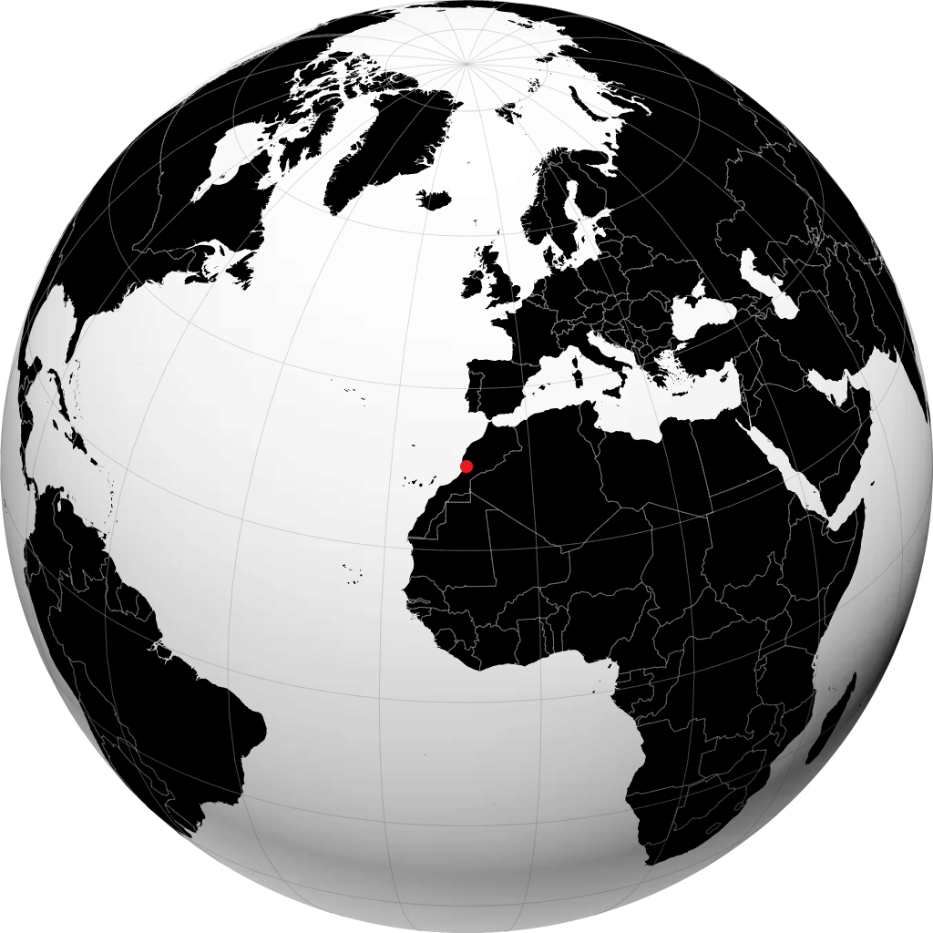 Oulad Teima di globe