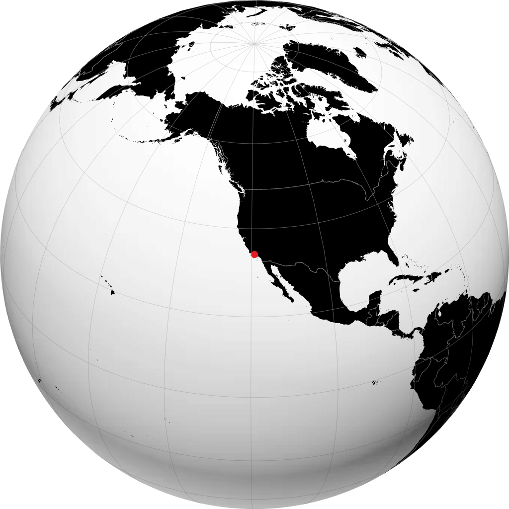 Oxnard di globe