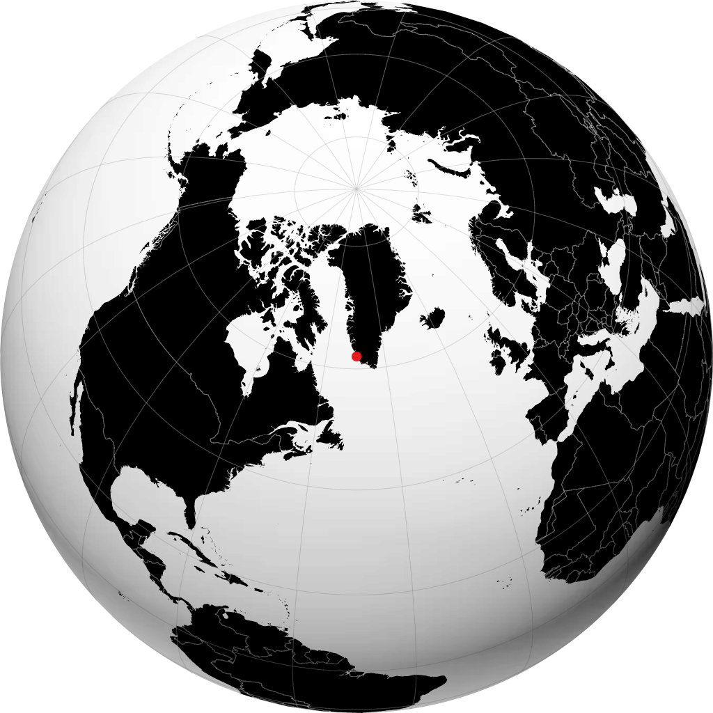 Paamiut di globe