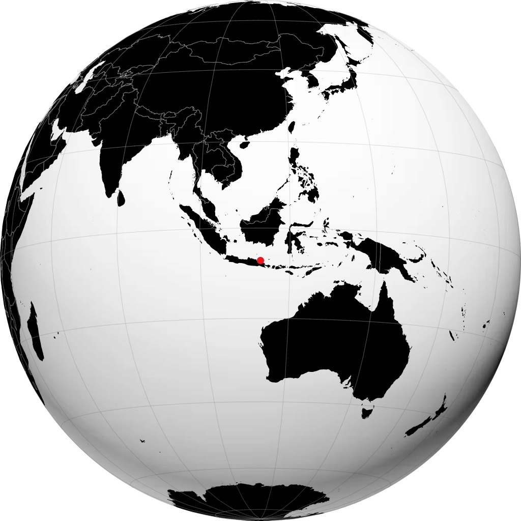 Pamekasan di globe