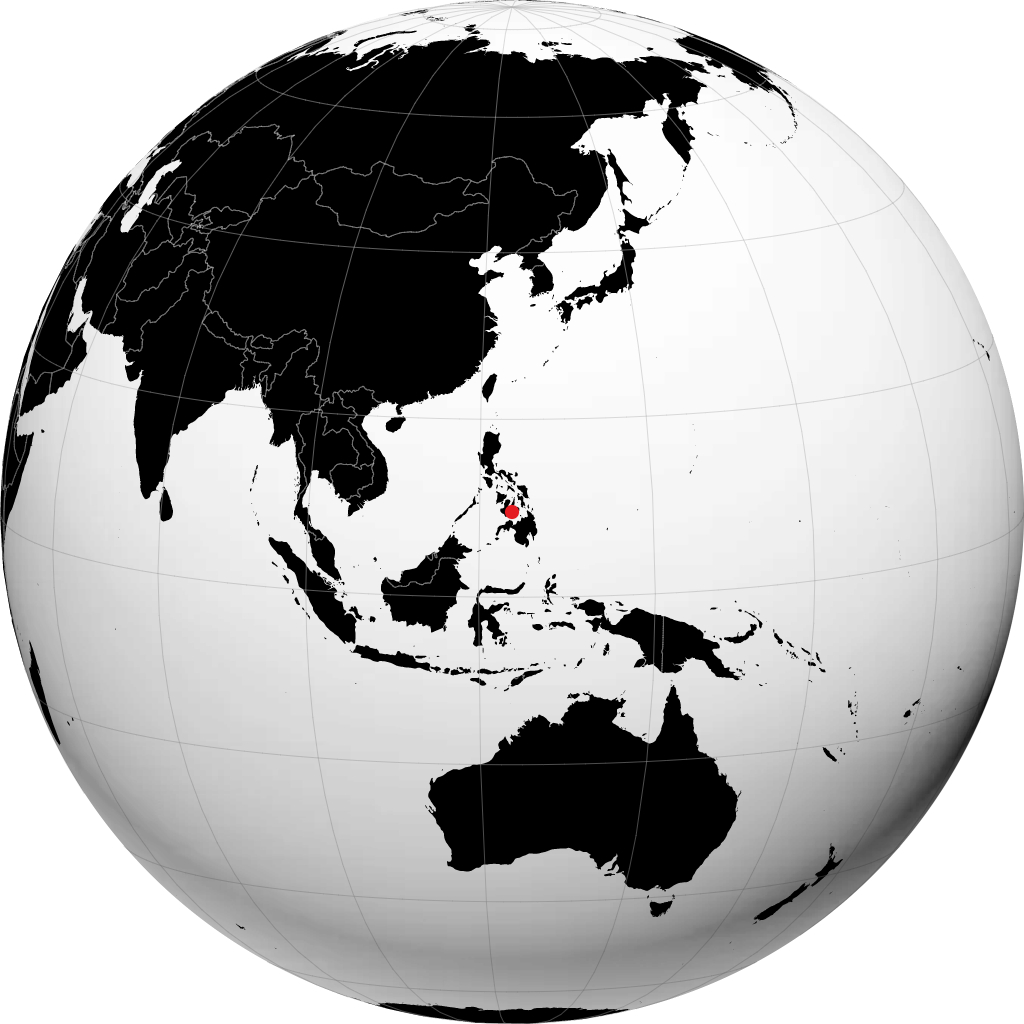Panglao di globe