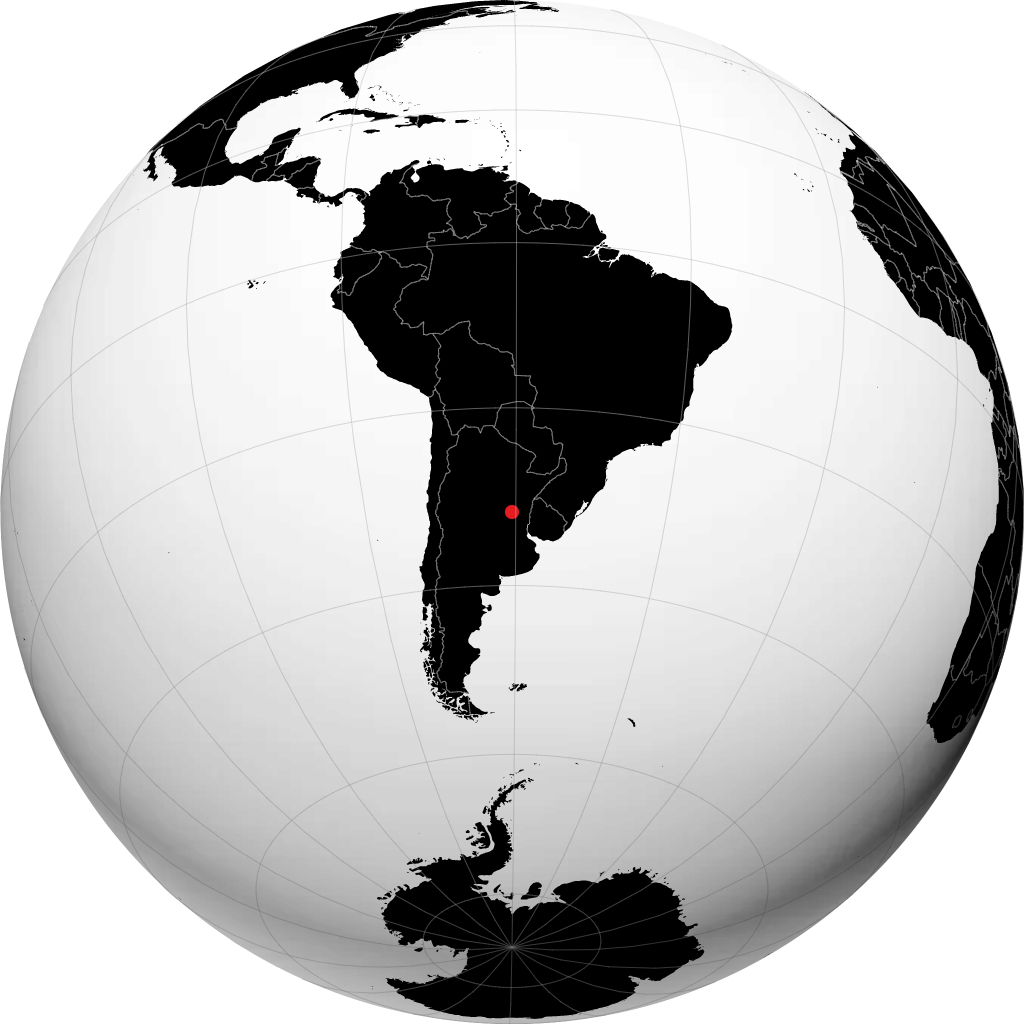 Paraná di globe