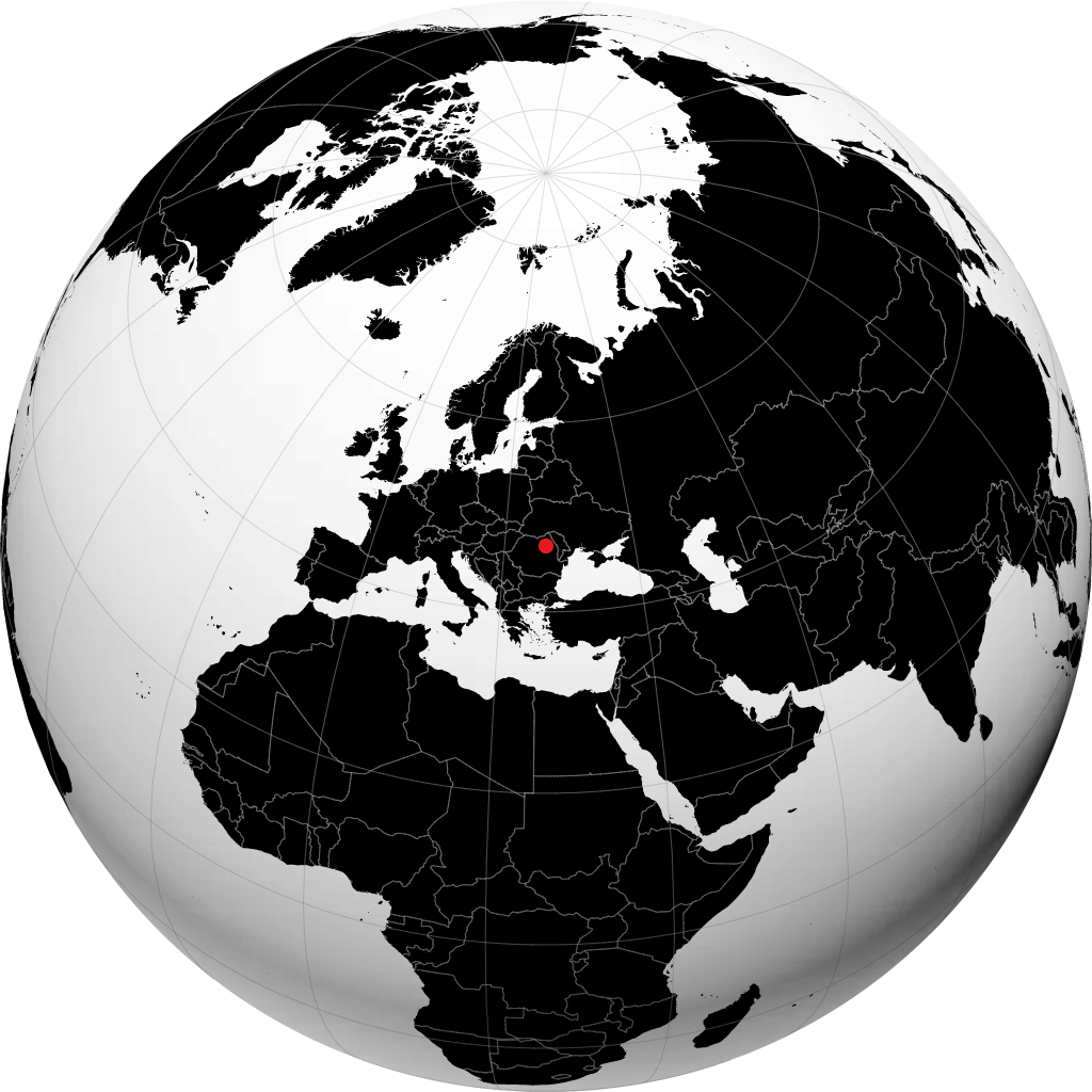 Piatra Neamț di globe
