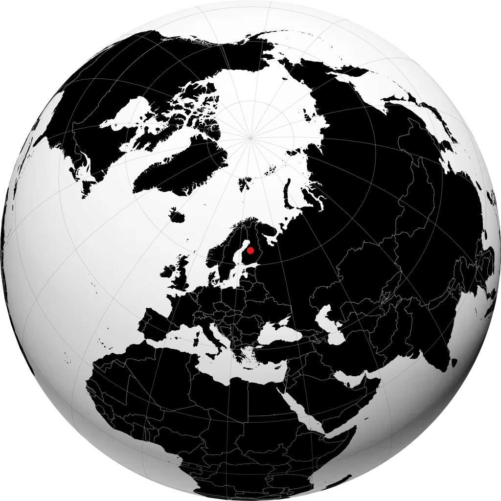 Pihtipudas di globe