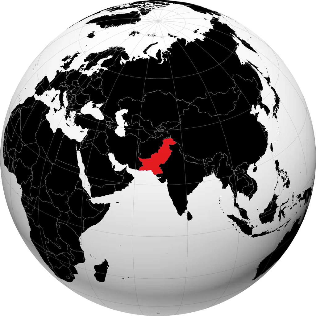 Pakistan di globe