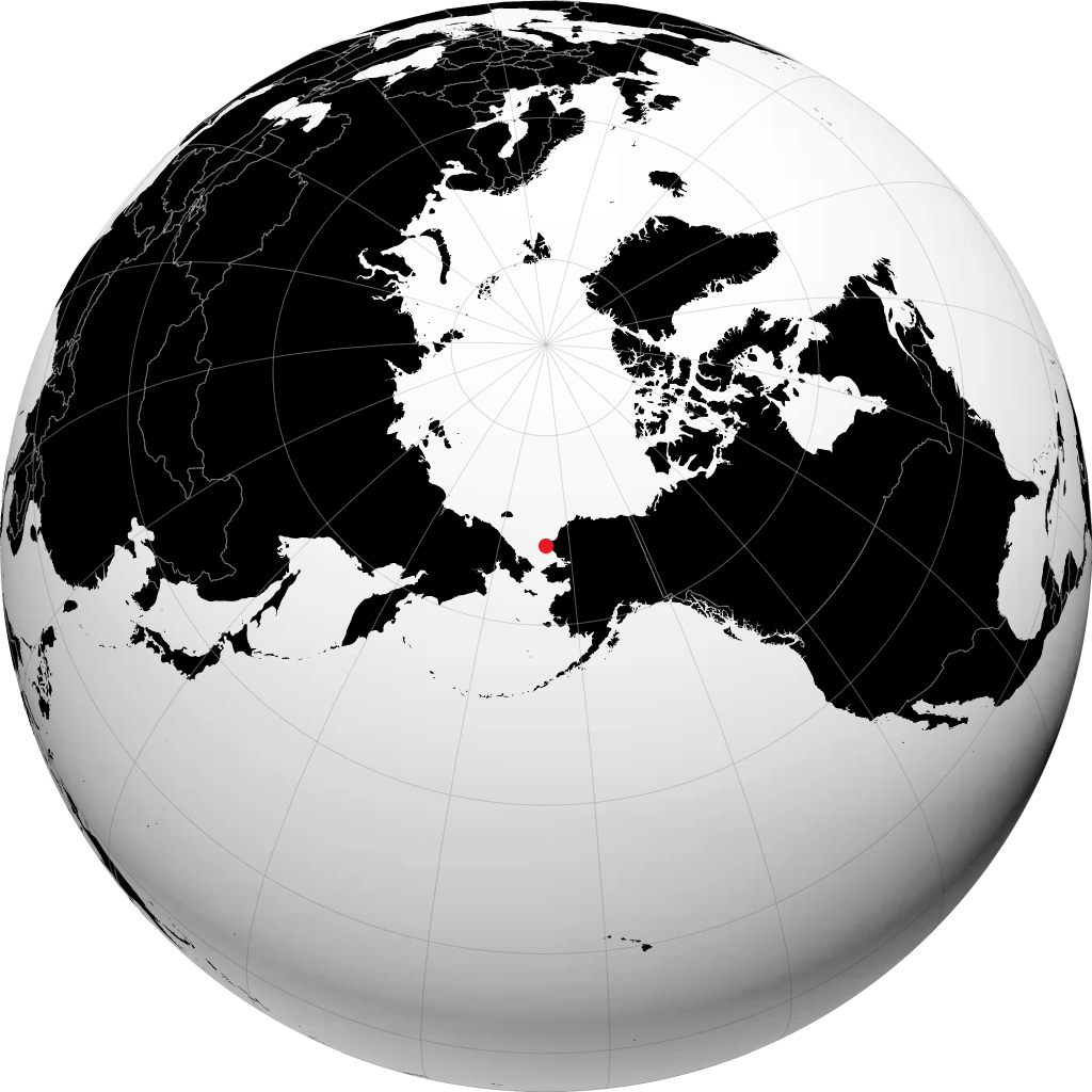 Point Hope di globe