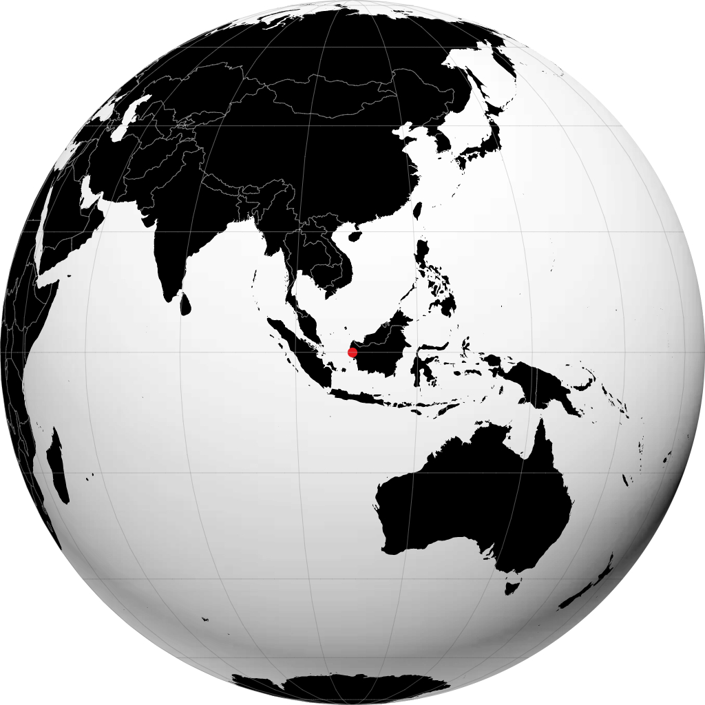 Pontianak di globe