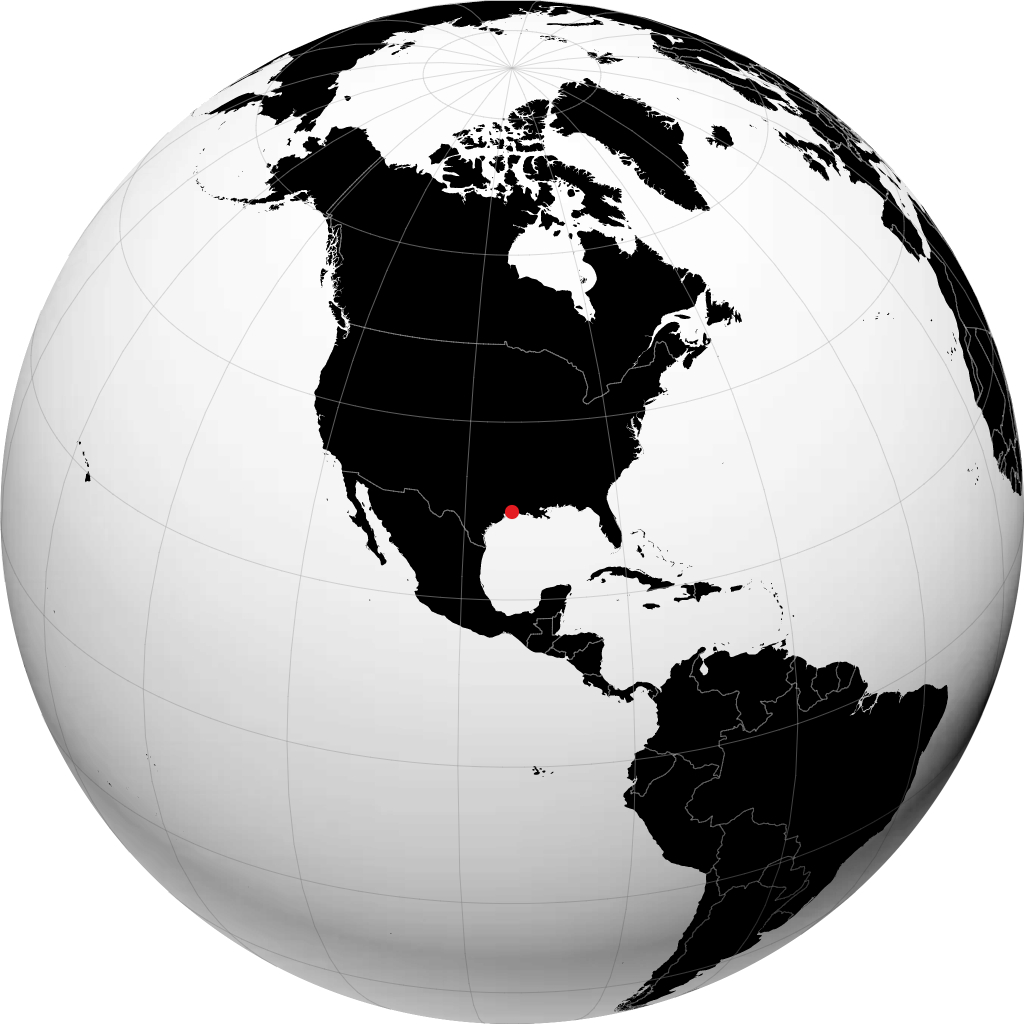 Port Arthur di globe
