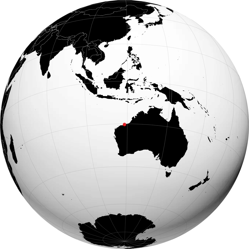 Port Hedland di globe