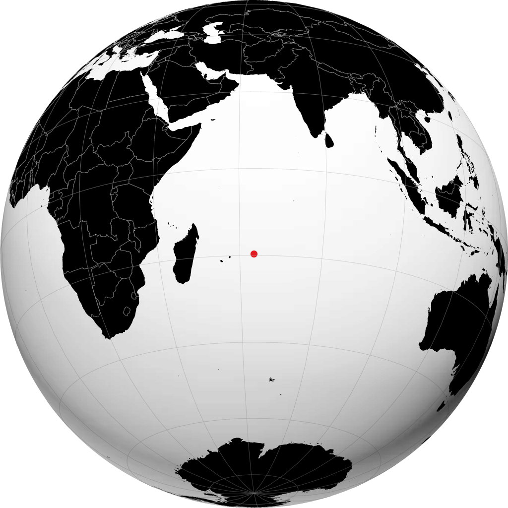 Port Mathurin di globe