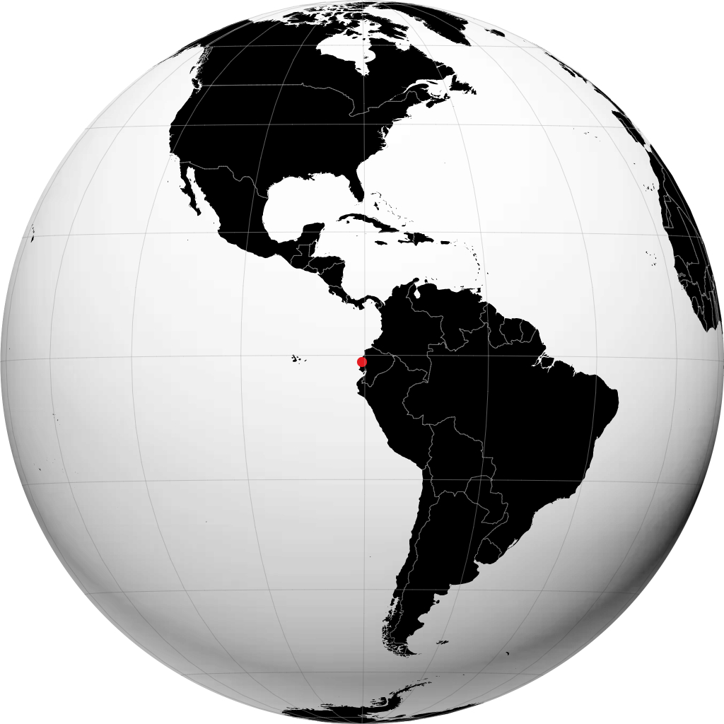 Portoviejo di globe